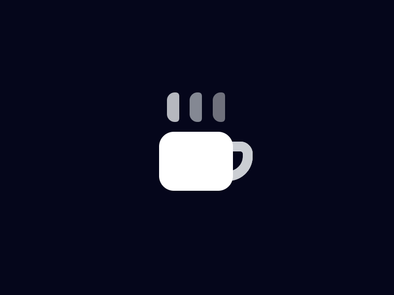 Coffee time! codepen coffee css front end hover javascript