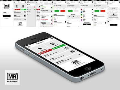 MR App app application design idea interface