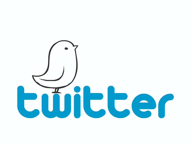 Twitter Bird 2d animation bird gif tweet twitter