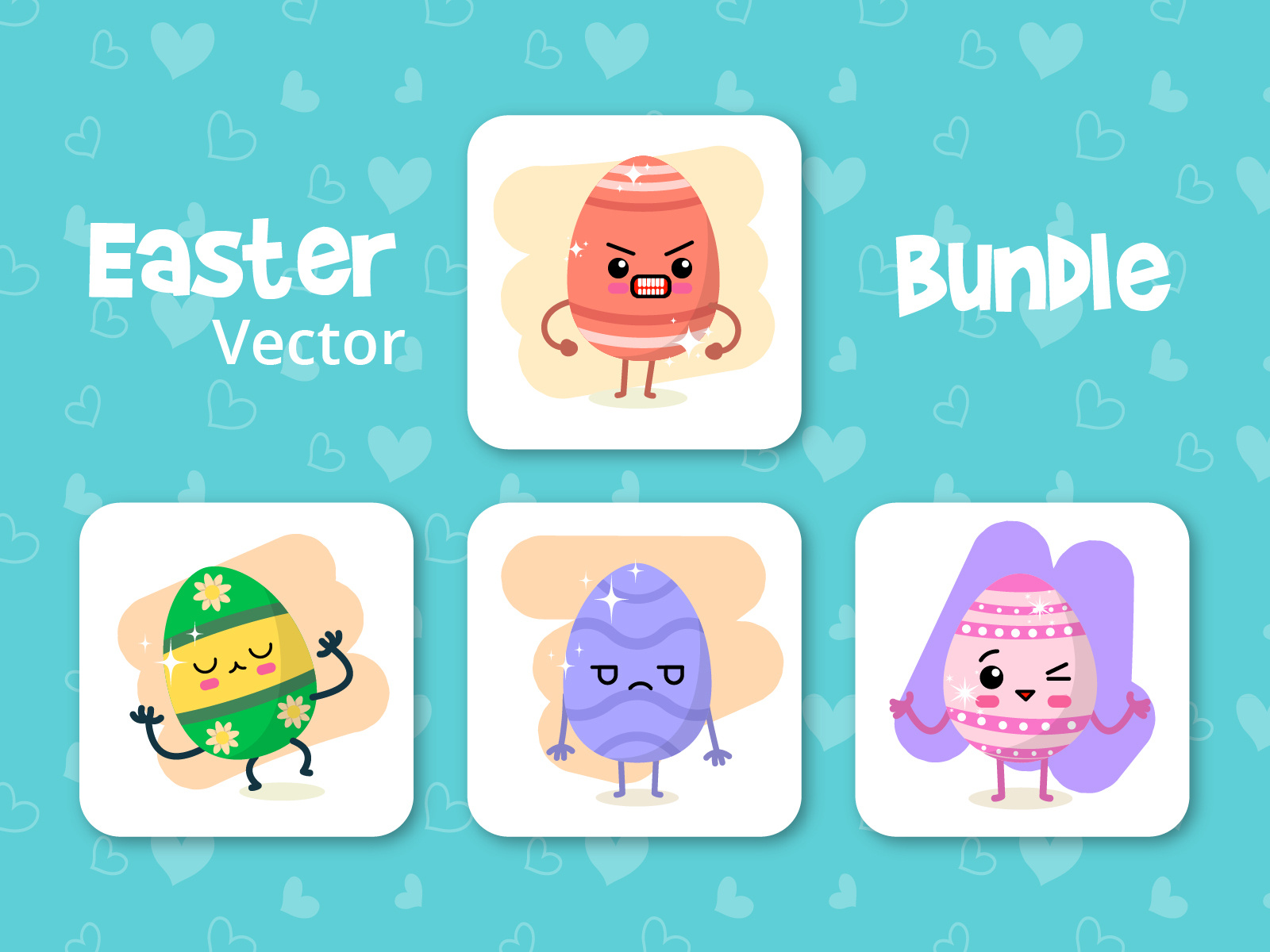 Easter Egg Graphic Design by Stock Land Studio on Dribbble