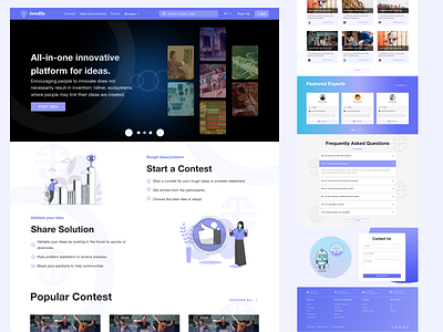 Landing Page creative landing page figma home page homepage landing landing page