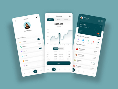 Mobile Banking App Design