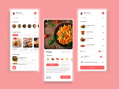 Food App Design