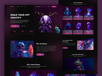 NFT Landing Page