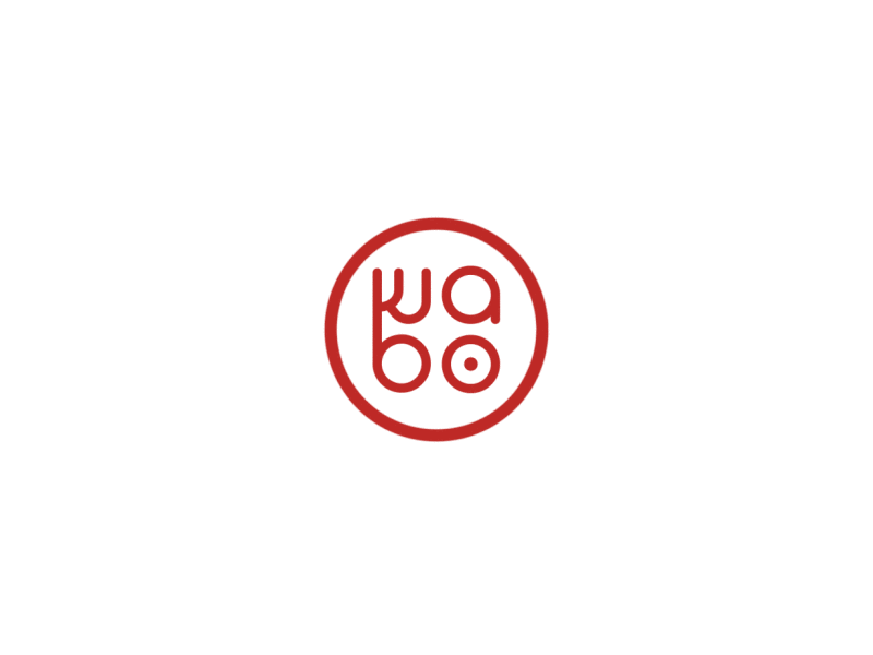 Wabo Mograph 2 animation earth flat gif line logo mograph planet red restaurant universe vi