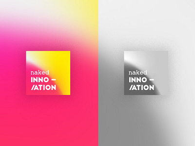 naked INNOVATION Logo 1 brand gradient graphic innovation logo naked red yellow