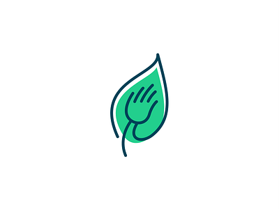 Drouin Osteopathy Logo design fingers green hand leaf leaf logo logo logo design manual massage medicine nature osteopathy readjustments sensitive