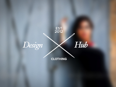 Design Hub Clothing Logo brand client clothing company identity logo logodesign logodesigner needles project sewing type
