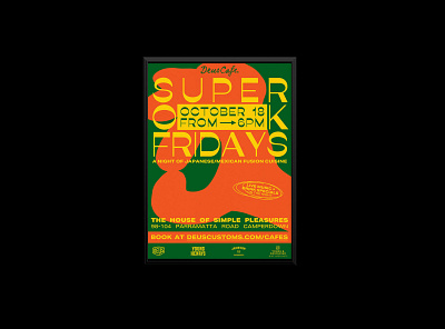 Super OK Fridays clean design graphic graphic design icon illustration illustrator lines shapes simple