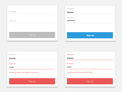 Signup Flow daily ui