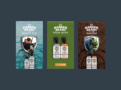Ranger Ready - Be Ready Campaign campaign design graphic design instagram instagram stories social ads social media visual design