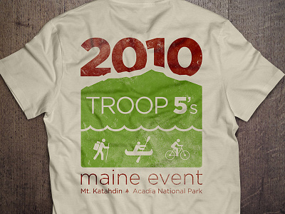 The Maine Event apparel clothing event logo t shirt