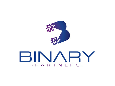 Binary Partners Concept branding concept logo