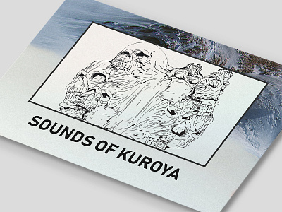 Sounds Of Kuroya (sound in discription) clean cover art design guitar illustration instagram m4terial music poster sound