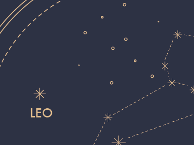 Gold Astrological Prints astrology design futura gold horoscope illustration luxe navy print retro typography