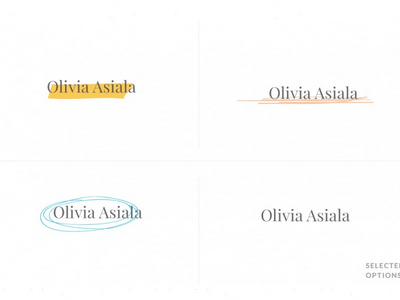 Olivia Asiala - Copywriter's logo