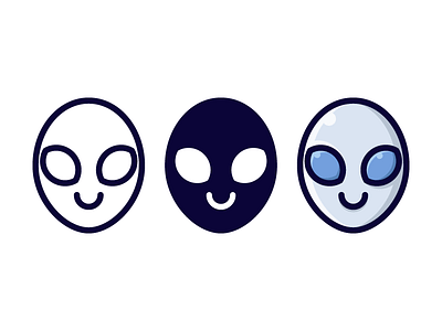 Alien Icon alien flat icon icon set iconset illustration space