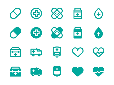 Medical Icon ambulance blood health heart hospital icon iconfinder medical pill