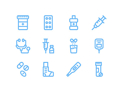 Medicaments Icon Pack freebie health hospital icon iconset medical medicament medicine ui ux