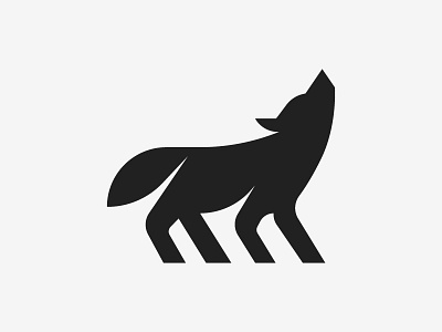 Wolf Logo (for sale) animal brand illustration logo silhoutte symbol wild wolf