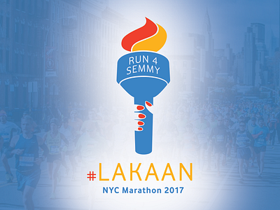 NYC Marathon 2017 - Team Logo foundation illustrator logo marathon non profit shirt