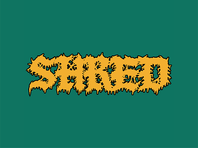 Shred Collective Logos branding design graphic design heavy metal illustration logo typography vector