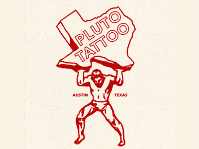 Pluto Tattoo branding design graphic design illustration logo tattoo tattoo logo