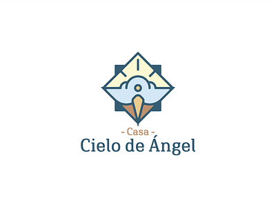 Casa Cielo de Ángel #2 adobe brand branding d2 graphic design illustrator logo logodesign vector wacom