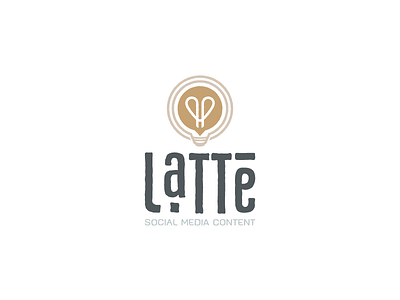 Latte Social Media Content adobe brand branding d2 graphic design illustrator logo logodesign vector wacom