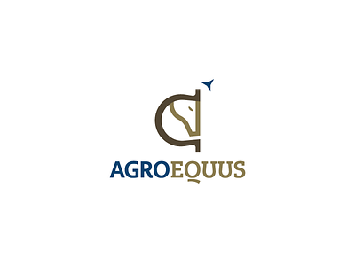 AgroEquus adobe branding d2 design graphic design horse horseshoe illustrator logo star wacom