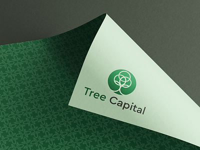 Tree Capital - Letter Pattern adobe brand branding coin design graphic design green identity illustrator logo money pattern photoshop tree visual identity wacom