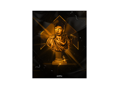 SHROUD - GOLDEN STATUE art artwork csgo design esport esports game gaming gold golden graphic design illustration illustrator inspire photoshop poster sculpture valorant wallpaper