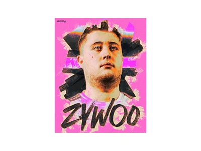 ZYWOO - POSTER EP.1 3d animation art branding csgo design esport esports gaming graphic design illustration inspire leagueoflegends logo lol motion graphics photoshop poster ui valorant