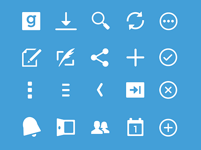 Guidebook Android Icons