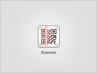 Scanner Icon guidebook icon qr code scanner