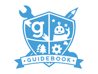 Guidebook shield (v2) crest guidebook shield