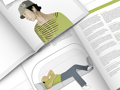 Comreg annual report annual report illustration print