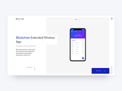 Project review blockchain concept gallery iphone 10 portfolio project single