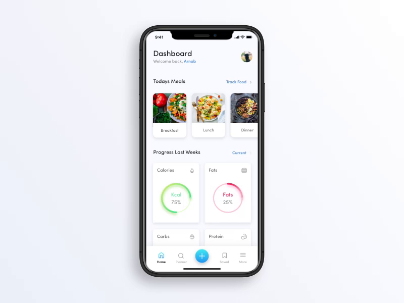 Meal Planner App Interactions By Alberto De Miguel For Delta Studio On meal-planner-app-interactions-by-alberto-de-miguel-for-delta-studio-on