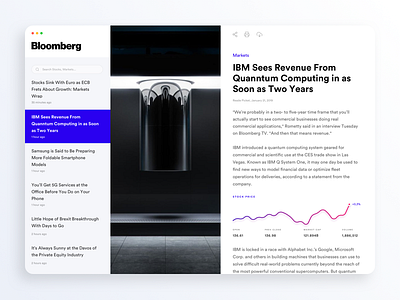 Bloomberg News Desktop App