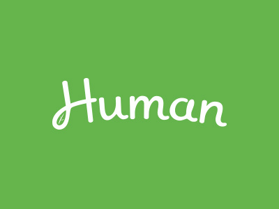 Human Logotype apricot design earth green human leaf logo studio typography
