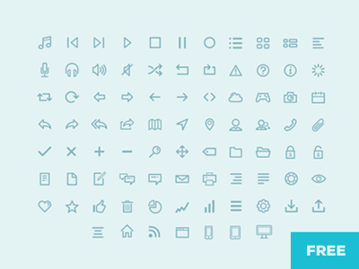 Dripicons (Free Iconset) GIF dripicons free icons iconset webfont download psd svg vector font linicons line