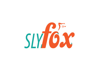 SlyFox Logo agency design fox logo sly