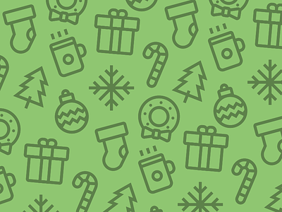 Holiday Icons (Free) christmas designer fuel download free green holiday icons iconset line pattern resource vector
