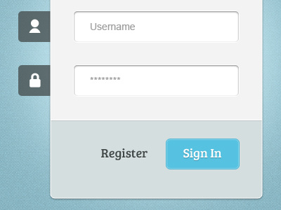 Login Form (Free Resource) - PSD, HTML, CSS3, jQuery css3 designer fuel download form free html jquery login psd resource