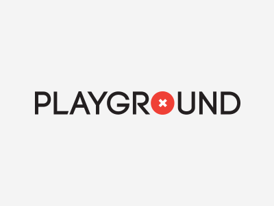 Playground Masthead + Icon (GIF) editorial icon logo magazine masthead playground