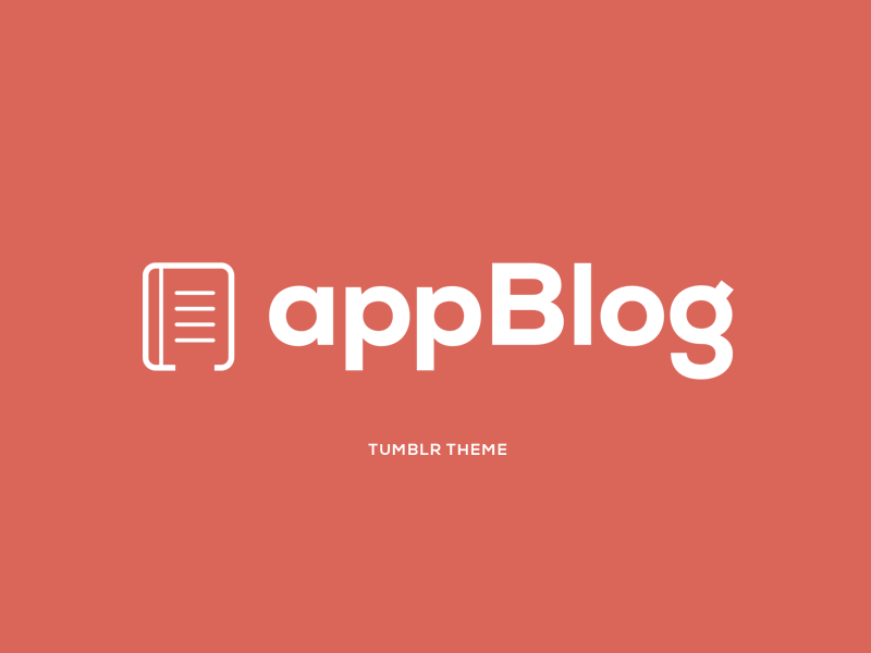 AppBlog Theme Logo appblog blog logo theme tumblr