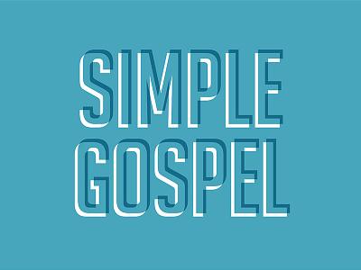 Simple Gospel church sermon simple