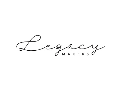 Legacy Makers Logo branding church future giving global local logo
