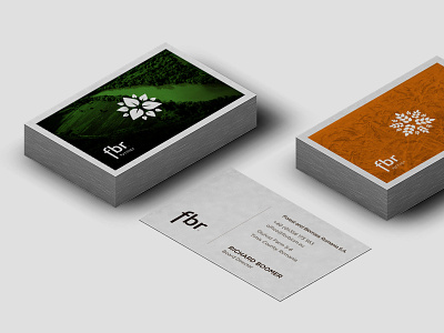 fbr Business Cards aesthetic business cards concept design icon identity logo logotype print visual identity